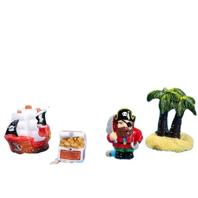 Pirate Theme Micro Landscape Nautical Decor